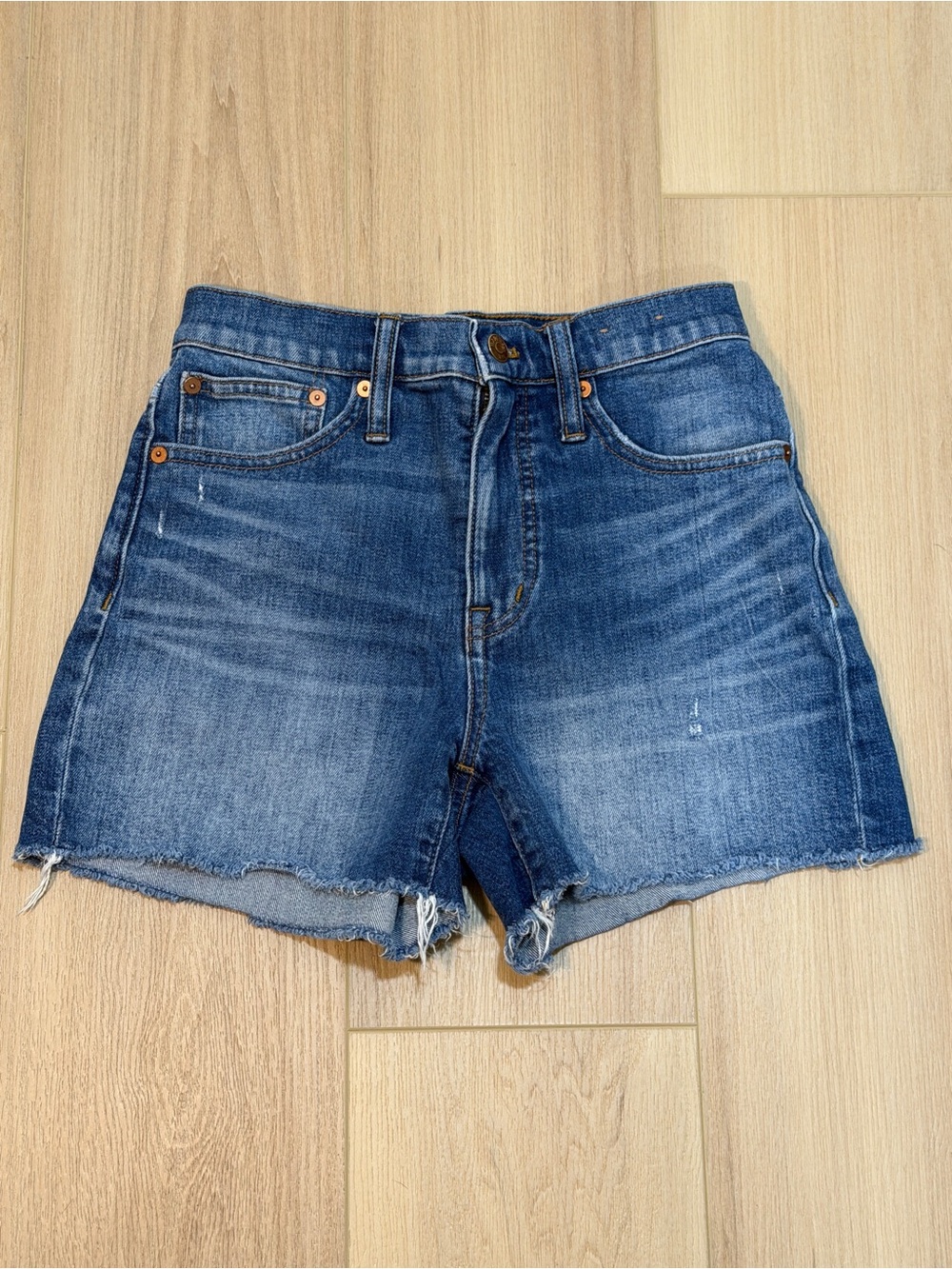 Madewell High Rise Denim Shorts—Size 24